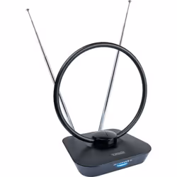Schwaiger ZA8960 013, Intérieure, Noir, 36 dB, 1,5 m, UHF, VHF, 1x IEC