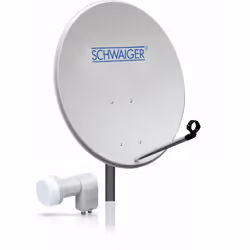 Schwaiger SPI993 011, 10,7 - 12,75 GHz, 11,7 - 12,75 GHz, 10,7 - 11,7 GHz, 950 - 2150 MHz, 9.75 GHz / 10.6 GHz, 39,5 dBi