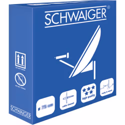 Schwaiger SPI993 011 antenne satellites 10,7 - 12,75 GHz Gris