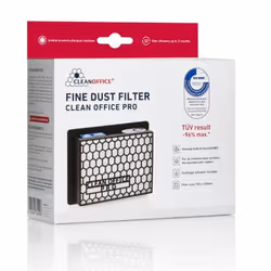 Clean Office Pro Feinstaubfilter, Filtre de sortie, Noir, 1 pièce(s)