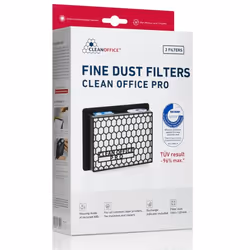 Clean Office Pro Feinstaubfilter, Filtre de sortie, Noir, 2 pièce(s)
