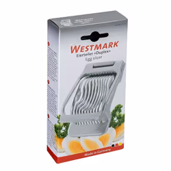 Westmark Duplex Coupe-œufs Gris Aluminium, Acier inoxydable