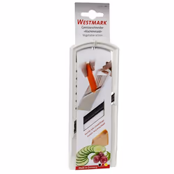 Westmark Küchenmaid trancheuse Manuel Blanc Plastique, Acier inoxydable