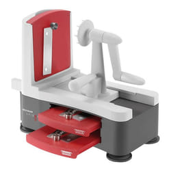 Westmark Spiromat Légumes Éplucheur mécanique Noir, Rouge, Blanc