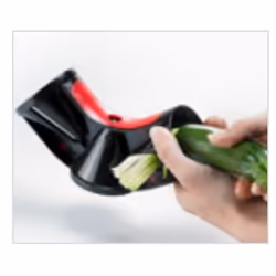 Westmark Triolo trancheuse Manuel Noir, Rouge