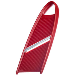 Westmark Hobelix trancheuse Manuel Rouge, Acier inoxydable Synthétique ABS, Acier inoxydable