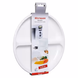Westmark 22402270, Assiette, Blanc, Plastique, 25 mm, 25 cm