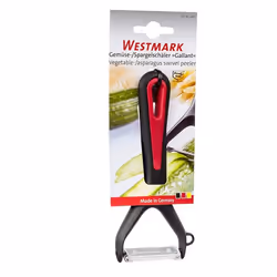 Westmark Gallant Légumes Eplucheur en Y Noir, Rouge