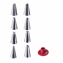 Westmark 32332260 machine à cookies Rouge, Argent