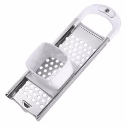 Westmark 61122270, Râpe plane, Acier inoxydable, Blanc, Plastique, Acier inoxydable, 320 mm, 68 mm, 108 mm