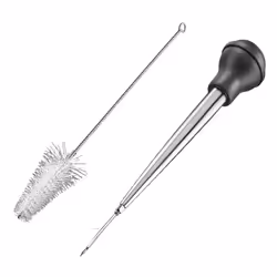 Westmark 61402260, Baster, Acier inoxydable, Noir, Argent, 56 mm, 56 mm, 275 mm