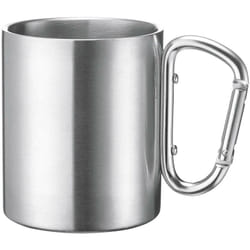 Westmark - Tasse mit Karabinerhenkel Edelstahl 300ml
