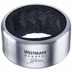 Westmark Alessio collier anti-goutte Noir, Acier inoxydable Silicone, Acier inoxydable