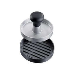 Westmark Uno appareil à hamburger Aluminium, Noir Acrylonitrile-Butadiène-Styrène (ABS), Aluminium, Élastomère thermoplastique (TPE)
