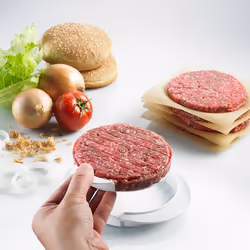 Westmark 62332260 appareil à hamburger Rouge, Blanc Plastique