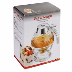 Westmark Deluxe verseur miel ou sirop 200 ml Verre, Plastique