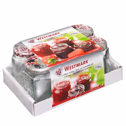Westmark Eckig pot Verre Transparent