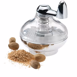 Westmark 69572260, Moulin à poivre, Transparent, Plastique, Acier inoxydable, 80 mm, 95 mm