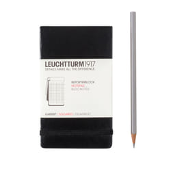 Leuchtturm Notepad Pocket bloc-notes A6 94 feuilles Noir