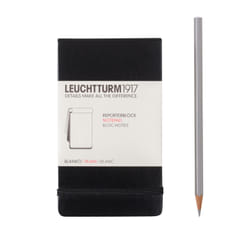 Leuchtturm Notepad Pocket bloc-notes A6 94 feuilles Noir