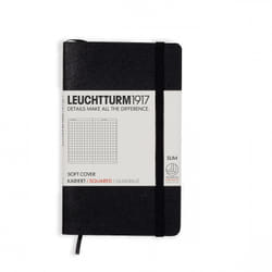 Leuchtturm 329869 bloc-notes A6 Noir