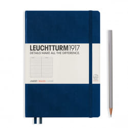 Leuchtturm 342922 bloc-notes A5 251 feuilles Marine