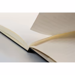 Leuchtturm AGENDABLACD bloc-notes A6 184 feuilles Noir