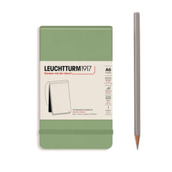 Leuchtturm AGENDASAGED bloc-notes A6 184 feuilles Vert