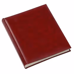 Walther Design Classic 30x37 80 S. Buch rot FA373R, Rouge, 80 feuilles, Cuir, 300 mm, 370 mm