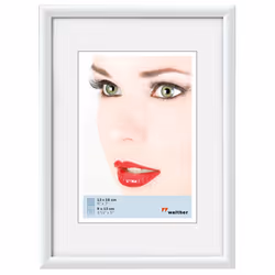 Walther Design KW015H, Blanc, Cadre pour une seule photo, 7 x 10 cm, Rectangulaire, Allemagne, 119 mm