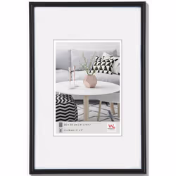Walther Design KB045H, Cadre pour une seule photo, Noir, 20 x 30 cm, Rectangulaire, Allemagne, 307 mm