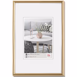 Walther Design KG045H, Or, Cadre pour une seule photo, 20 x 30 cm, Rectangulaire, Allemagne, 307 mm