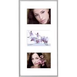 Walther Design Galeria, Multi cadre, Plastique, Argent, 13 x 18 cm
