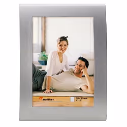 Walther Design "Basixx" 10x15, Métal, Argent, 100 mm, 150 mm