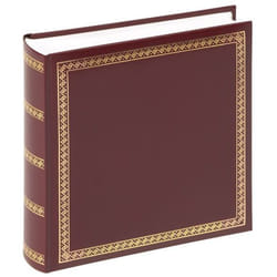 Walther Design Das schicke Dicke 29x32 100 pages album photo et protège-page Rouge 600 feuilles 9?13, 10?15, 13?18