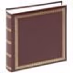 Album - album photo Walther - MX-103-R - Design Album photo rouge 26 x 25 cm simili cuir avec gaufrage The chic thickness