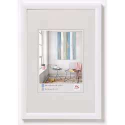 Walther Design KP050W, Plastique, Blanc, Cadre pour une seule photo, Mur, 30 x 40 cm, Rectangulaire