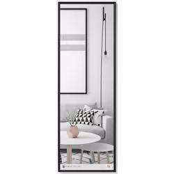 Walther Design KB390H, Cadre pour une seule photo, Plastique, Noir, Mur, 30 x 90 cm, Rectangulaire