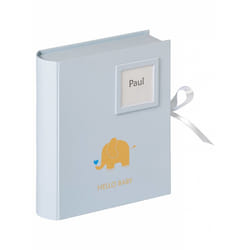 Walther Design Baby Animal Boîte de rangement Rectangulaire Bleu
