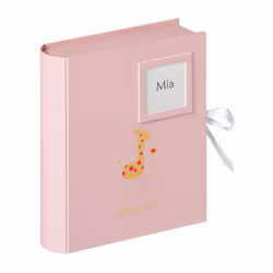 Walther Design Baby Animal, Boîte de rangement, Rose, Rectangulaire, Image, Intérieure, 28 mm