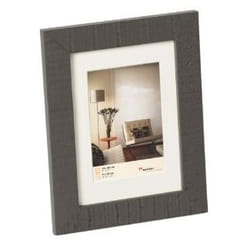 Walther Design Home Cadre pour une seule photo Gris