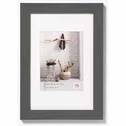 Walther Design HO824D, Cadre pour une seule photo, Bois, Gris, 13 x 18 cm, Rectangulaire, Allemagne