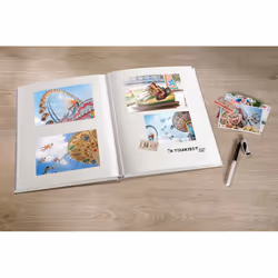 Walther Design SK-124-R album photo et protège-page Rouge 30 feuilles