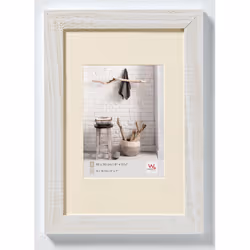 Walther Design HO040V, Bois, Blanc, Cadre pour une seule photo, 20 x 27 cm, Rectangulaire, 351 mm