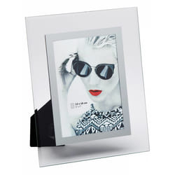 Walther Design GM318M cadre photos Cadre pour une seule photo Argent, Transparent