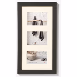 Walther Design HO315B, Cadre pour une seule photo, Bois, Noir, Rectangulaire, Allemagne, 275 mm