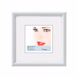 Walther Design KW440H, Plastique, Blanc, Cadre pour une seule photo, 28 x 28 cm, Rectangulaire, 411 mm