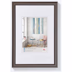 Walther Design KP045D, Cadre pour une seule photo, Métallique, 20 x 30 cm, Rectangulaire, 327 mm, 17 mm