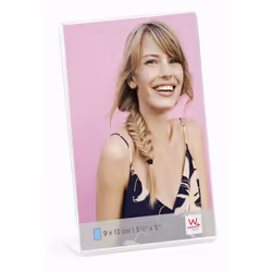 Walther Design ASH9013, Cadre pour une seule photo, Acrylique, Transparent, 9 x 13 cm, Rectangulaire, Allemagne