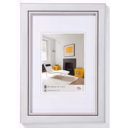 Walther Design LO015S, Cadre pour une seule photo, Polystyrol, Argent, 10 x 15 cm, Rectangulaire, Allemagne